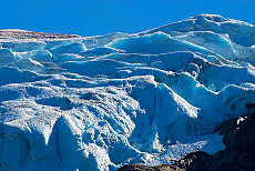 Alaska, Explorer Glacier, near Portage Glacier.