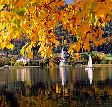 2001-212238-01 &copy; eStock Austria, Carinthia, Ossiachersee, view of the lake.
