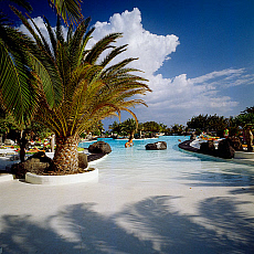 2001-212275-01 &copy; eStock Canary Islands, Lanzarote, Costa Teguise, the Gran Melia Salinas Hotel.